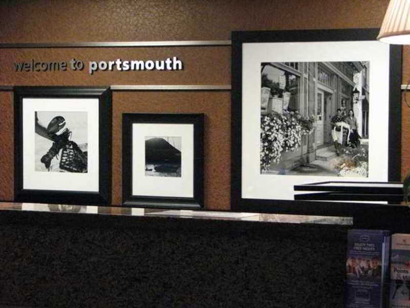 Hampton Inn Portsmouth Central Interior foto